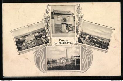 AK Zborovice, J. Kuba, Panorama
