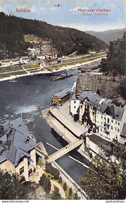 Česká rep. - HŘENSKO Herrnskretschen - Schöna