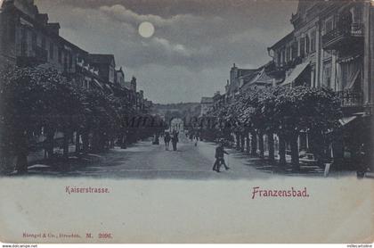 CZECH REPUBLIC - Franzensbad - Kaiserstrasse