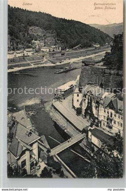 Herrnskretschen Boehmen Schoena