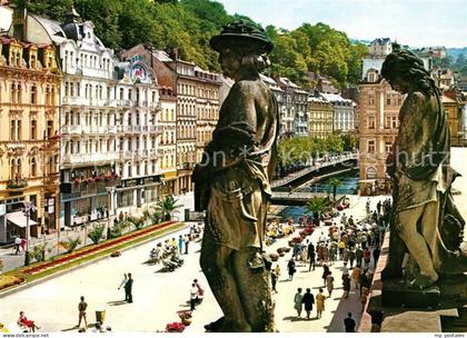 Karlovy Vary Kolonada Kolonnade Statuen