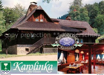 Karolinka Vsetin CZ Ratkovsky send Restaurant