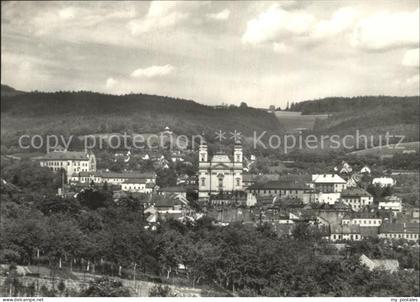 Sternberg Maehren Ortsansicht mit Kirche