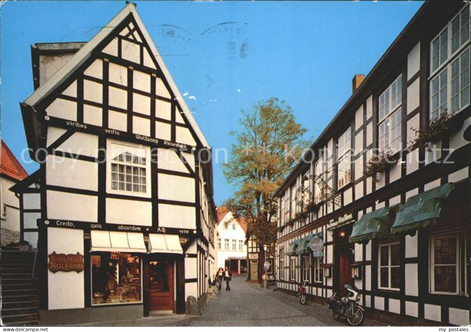 Tecklenburg Steinfurt NRW Fachwerkhaeuser
