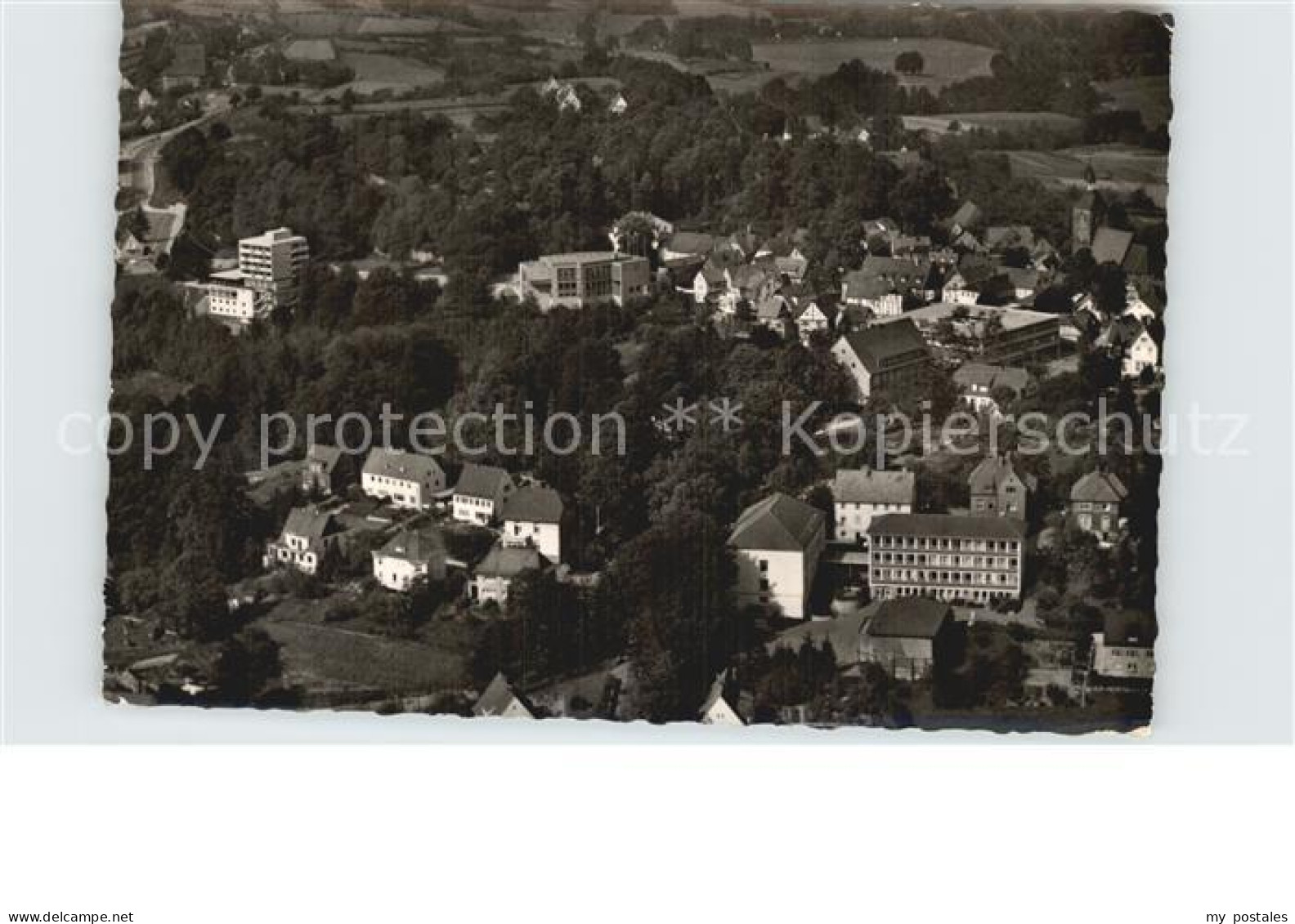 Tecklenburg Steinfurt NRW Fliegeraufnahme