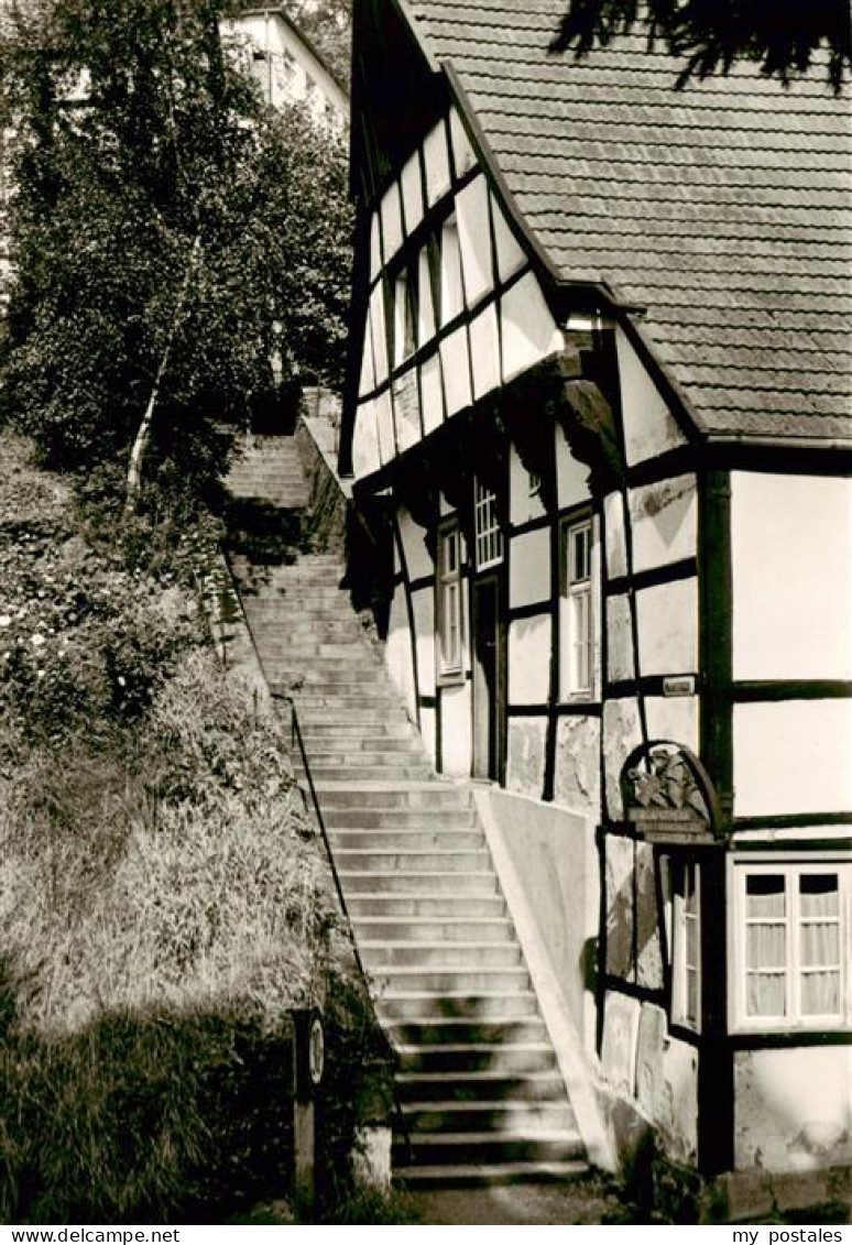 Tecklenburg Steinfurt NRW Wellentreppe