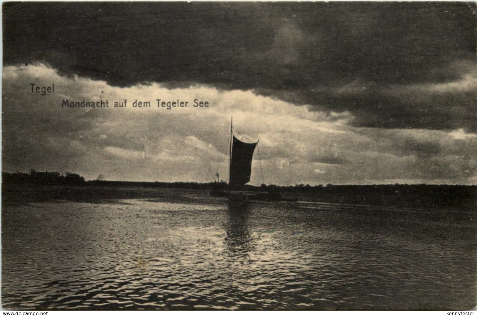 Tegel - Mondnacht auf dem Tegeler See