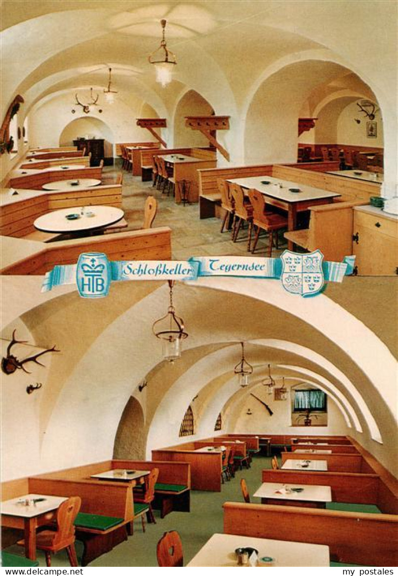 Tegernsee Bayern Schlosskeller Tegernsee Gastraeume