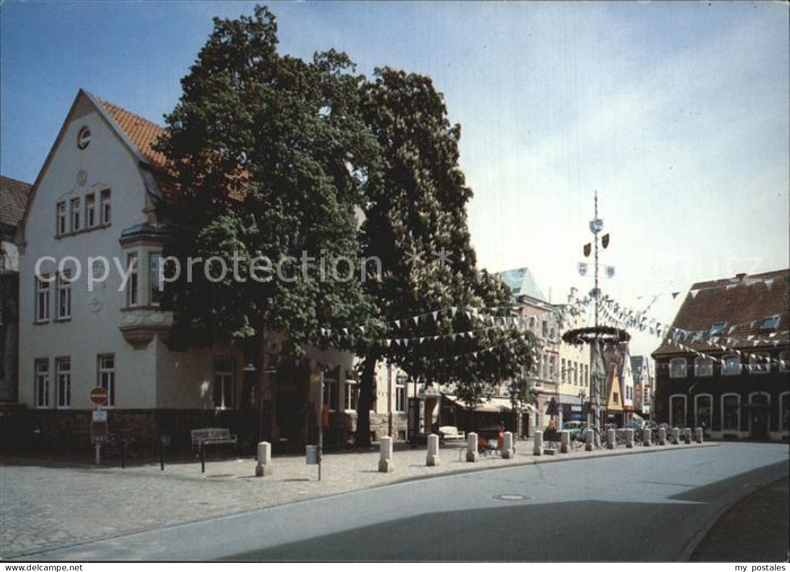 Telgte Warendorf Strassenpartei Maibaum