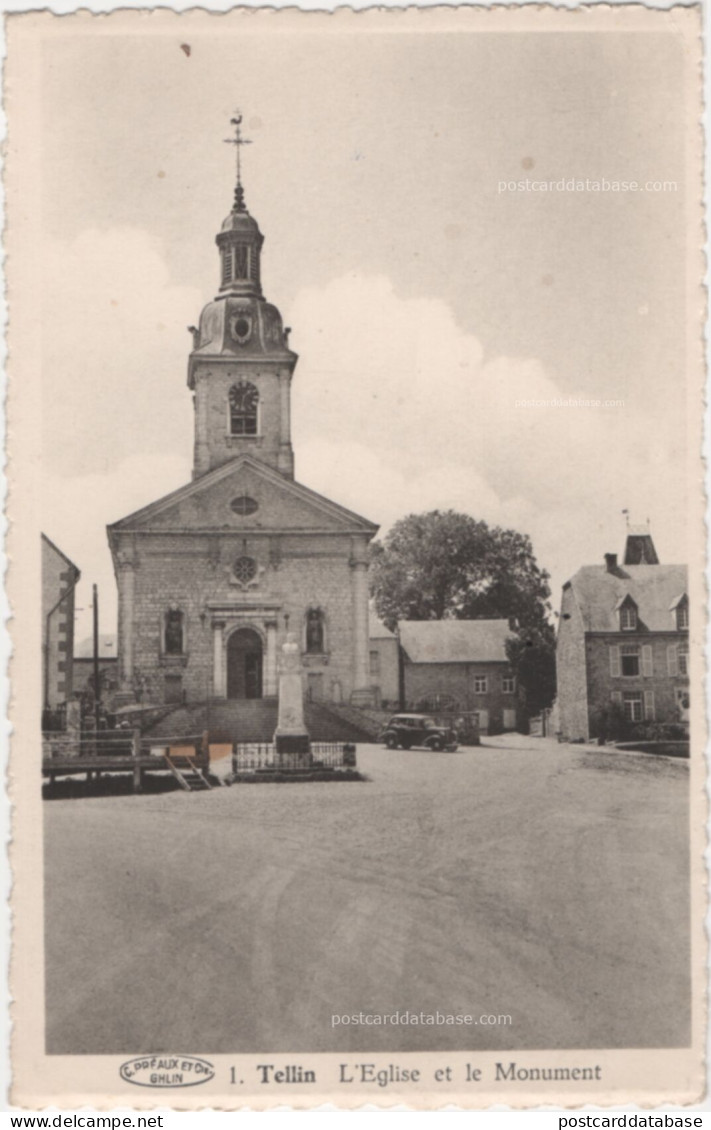 Tellin - L'Eglise et le Monument