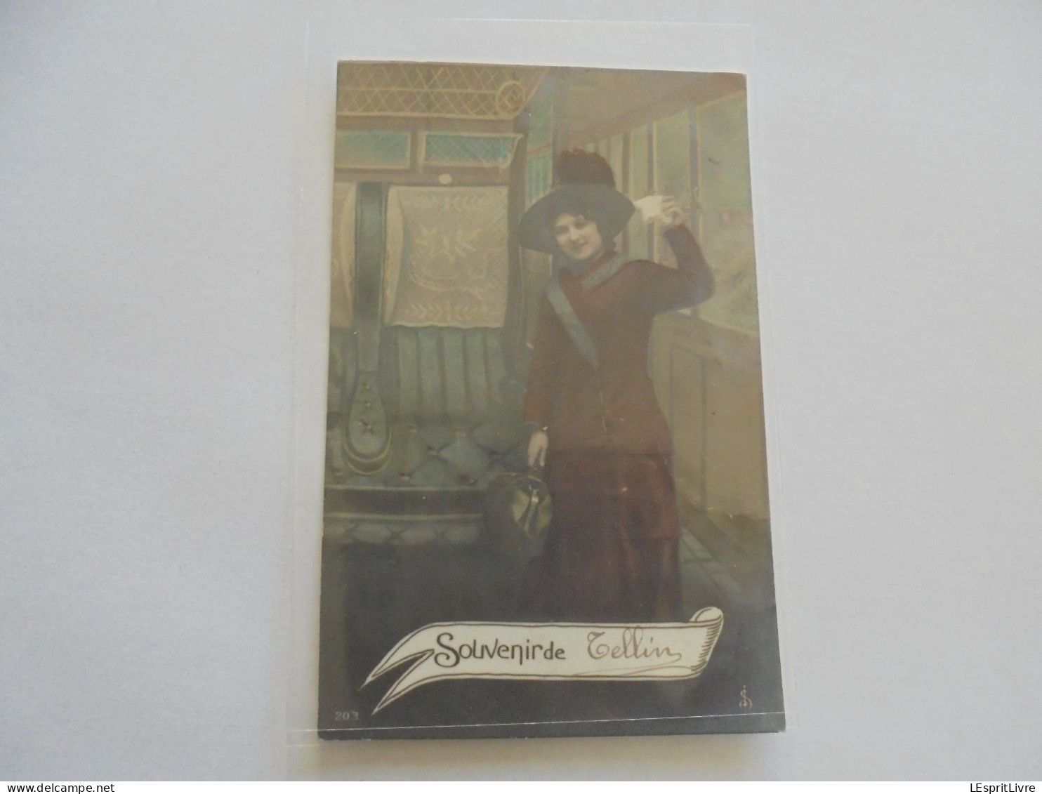 TELLIN Souvenir de Tellin  Carte Postale AK PK CP