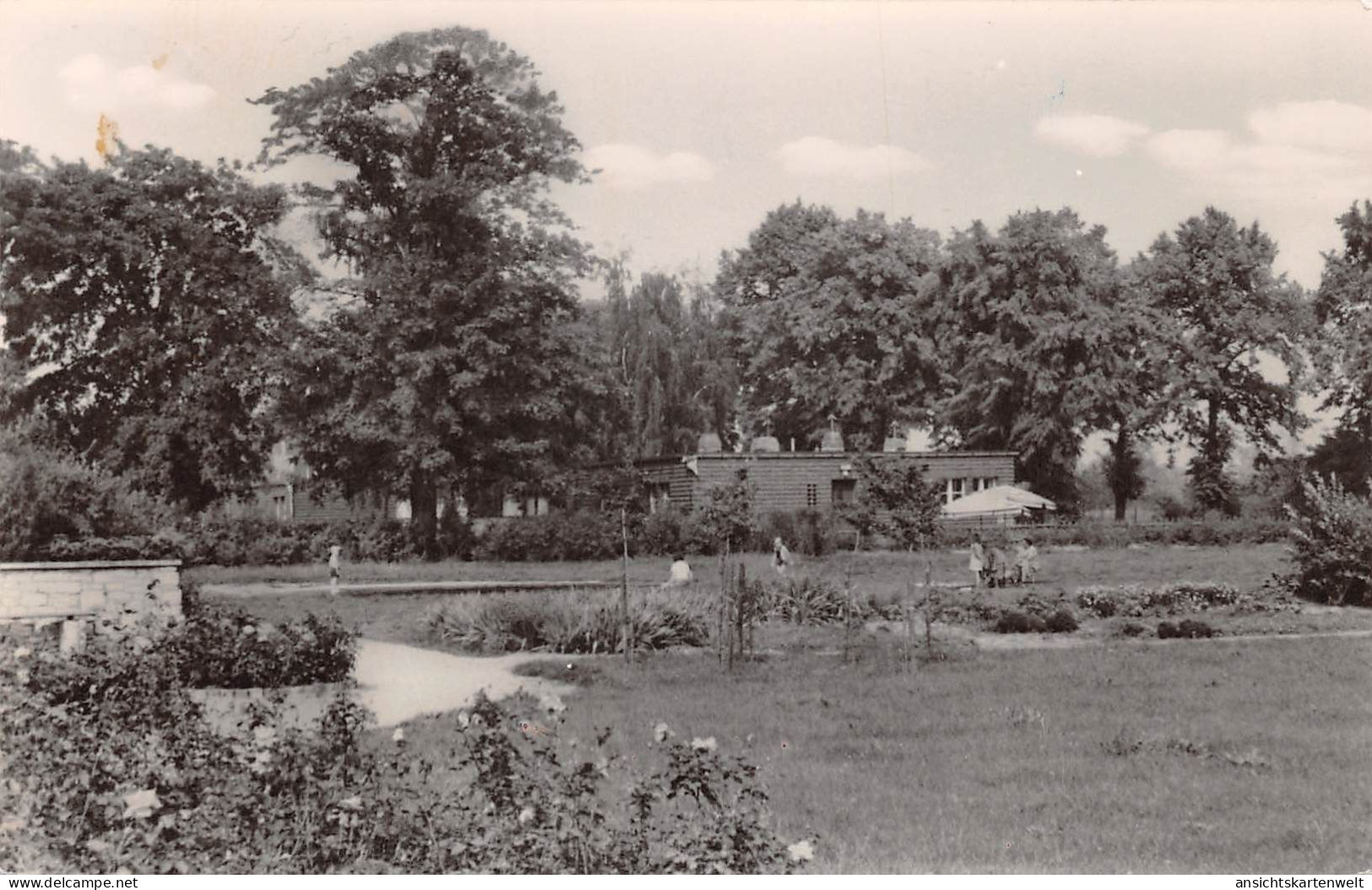 Teltow Volkspark am Puschkinplatz glca.1960 #168.247