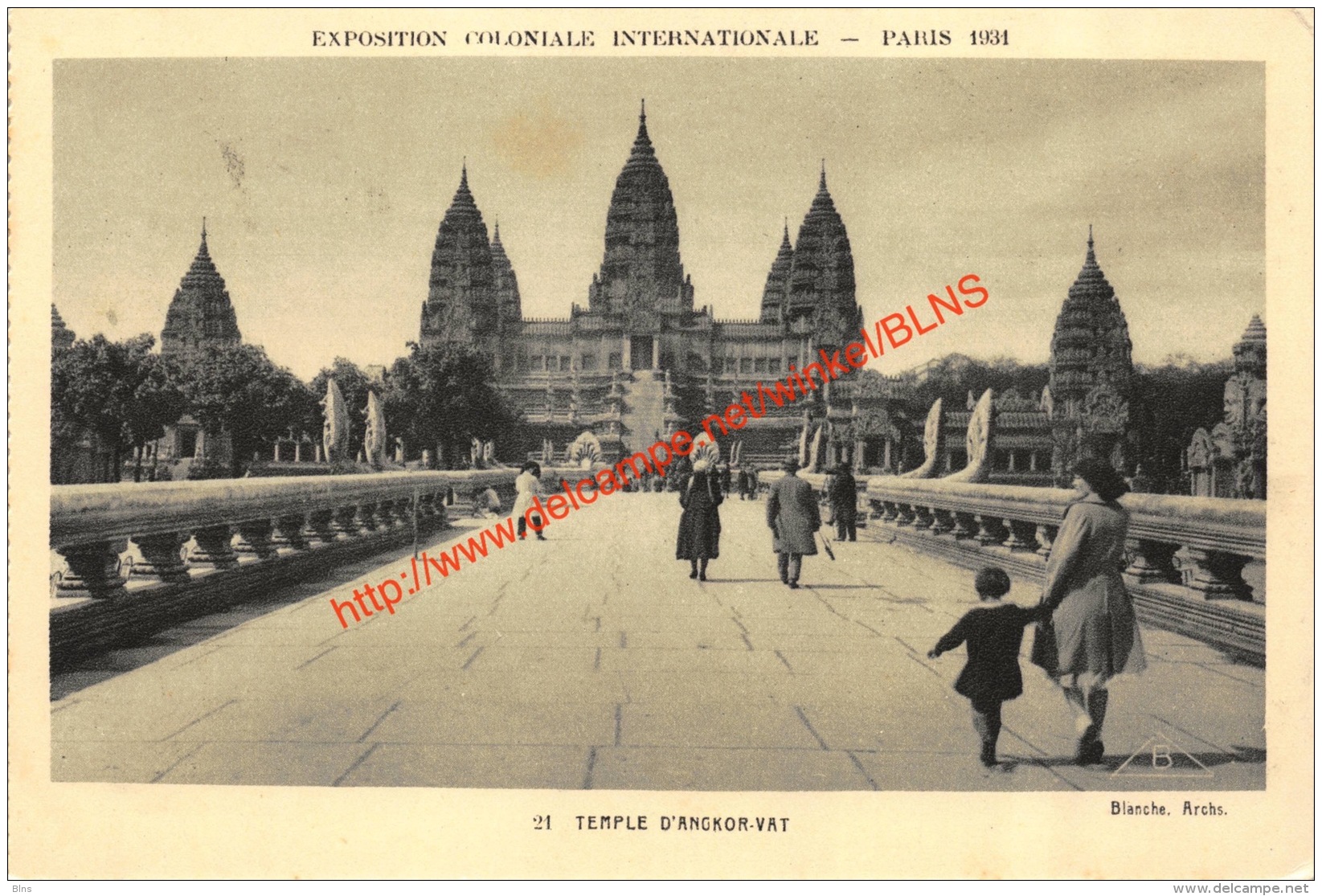 Temple d'Angkor-Vat - Exposition Coloniale Internationale Paris 1931