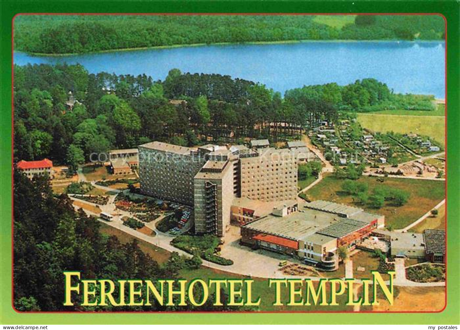 Templin Ferienhotel-Templin Hotel Luebbesee See Wald Campingplatz Hochhaus