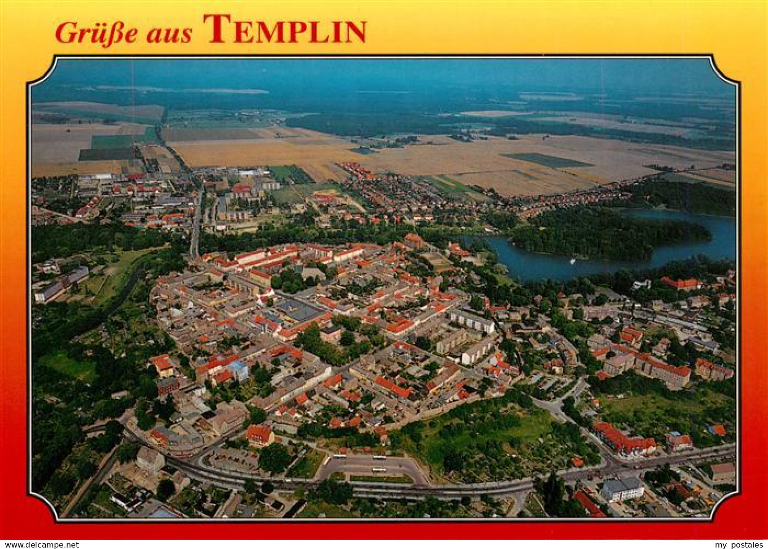 Templin Fliegeraufnahme