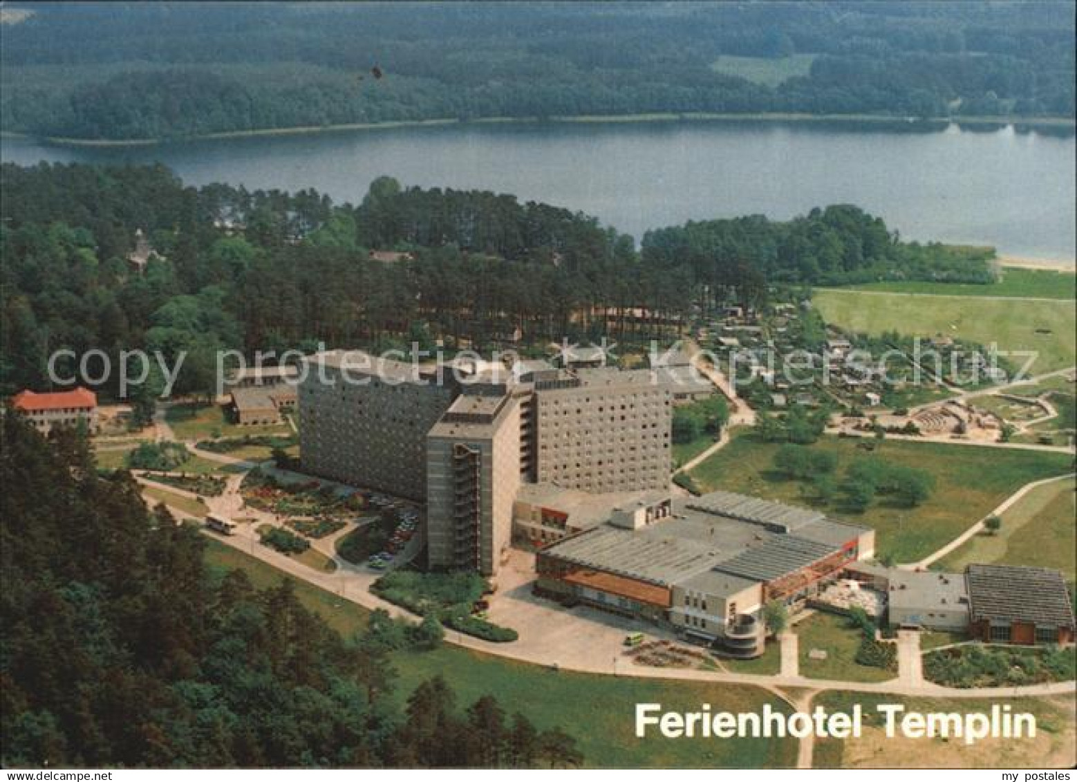 Templin Fliegeraufnahme Hotel