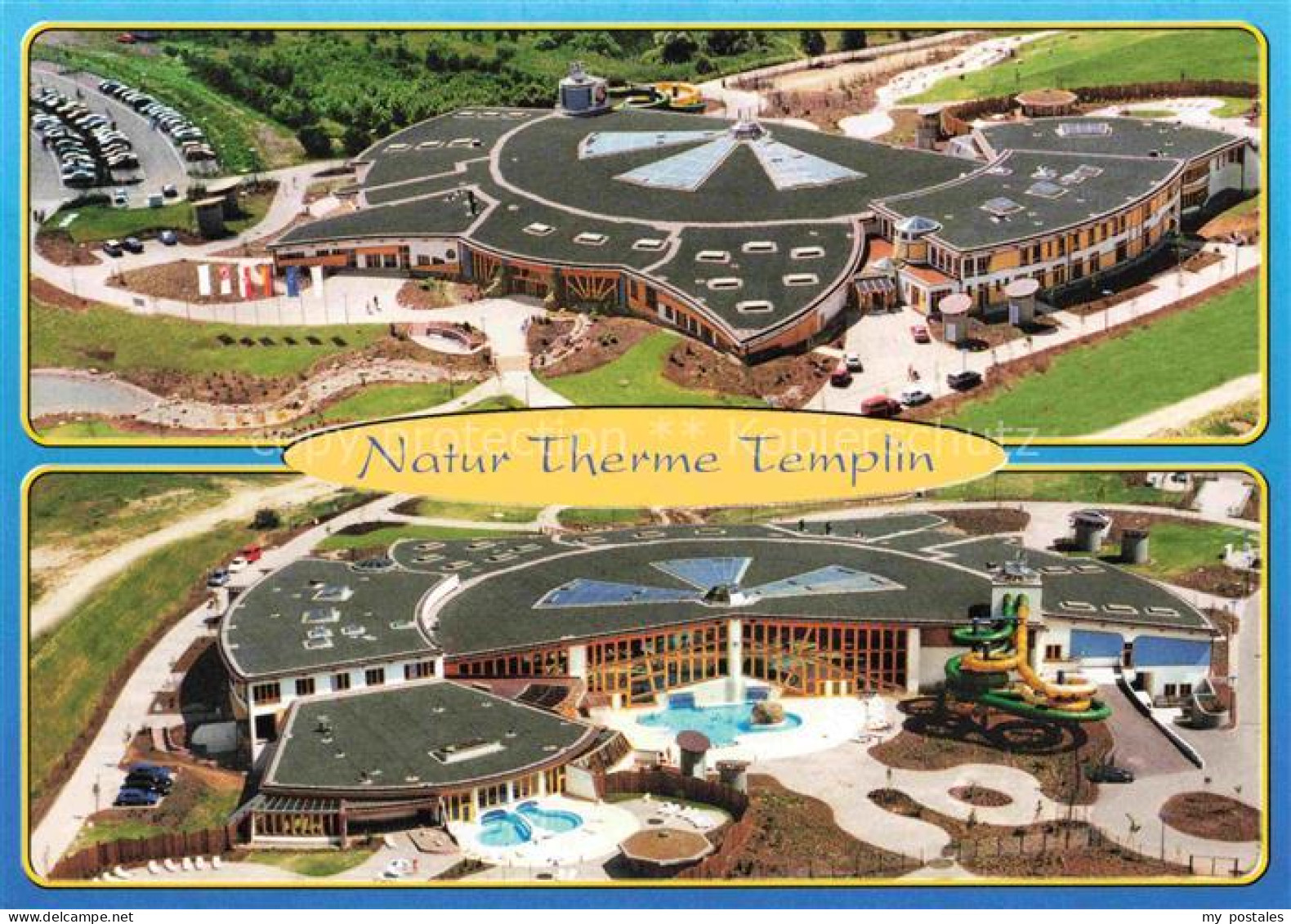 Templin NaturTherme-Templin Therme Schwimmbad Wasserrutsche Parkplatz Freizeitan