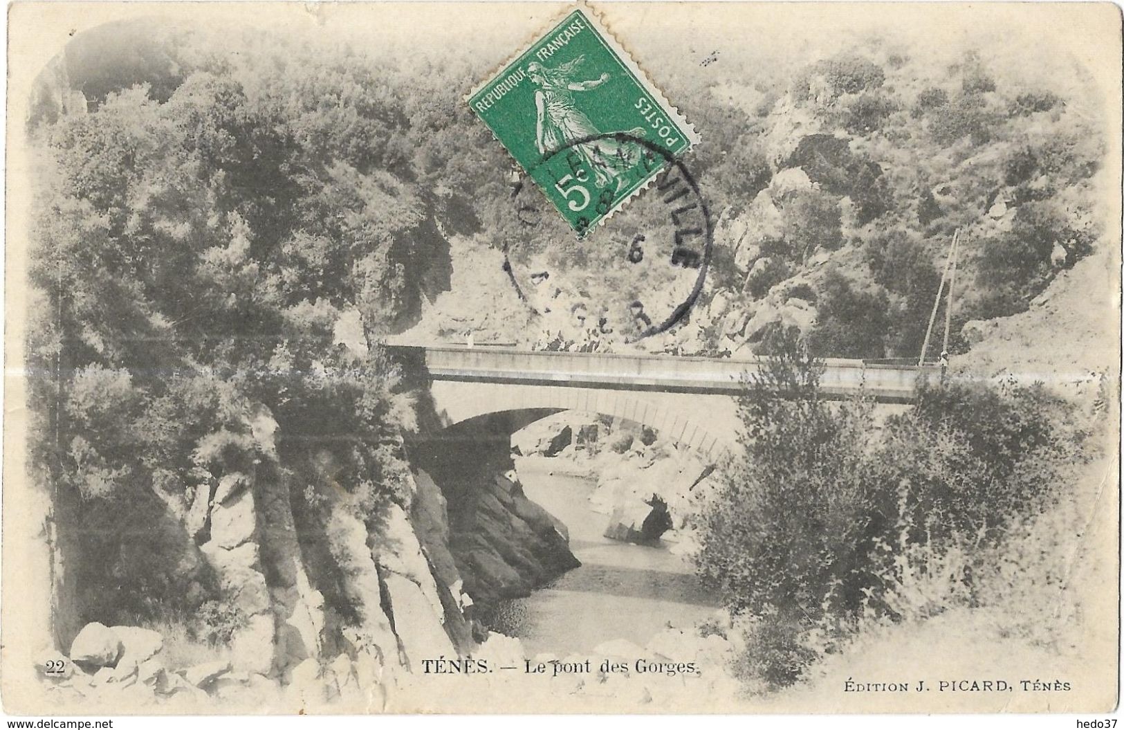 Ténès - Le Pont des Gorges