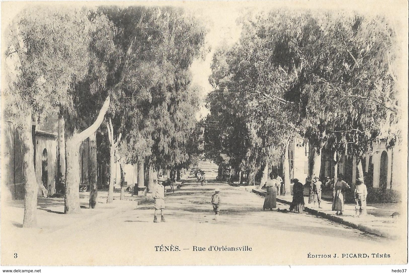 Ténès - Rue d'Orléansville