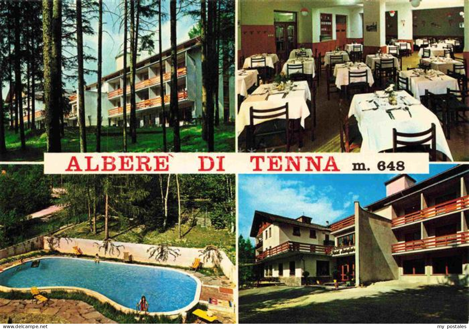 Tenna Trento IT Alberè-di-Tenna Albergo-Margherita Hotel Schwimmbad Restaurant W