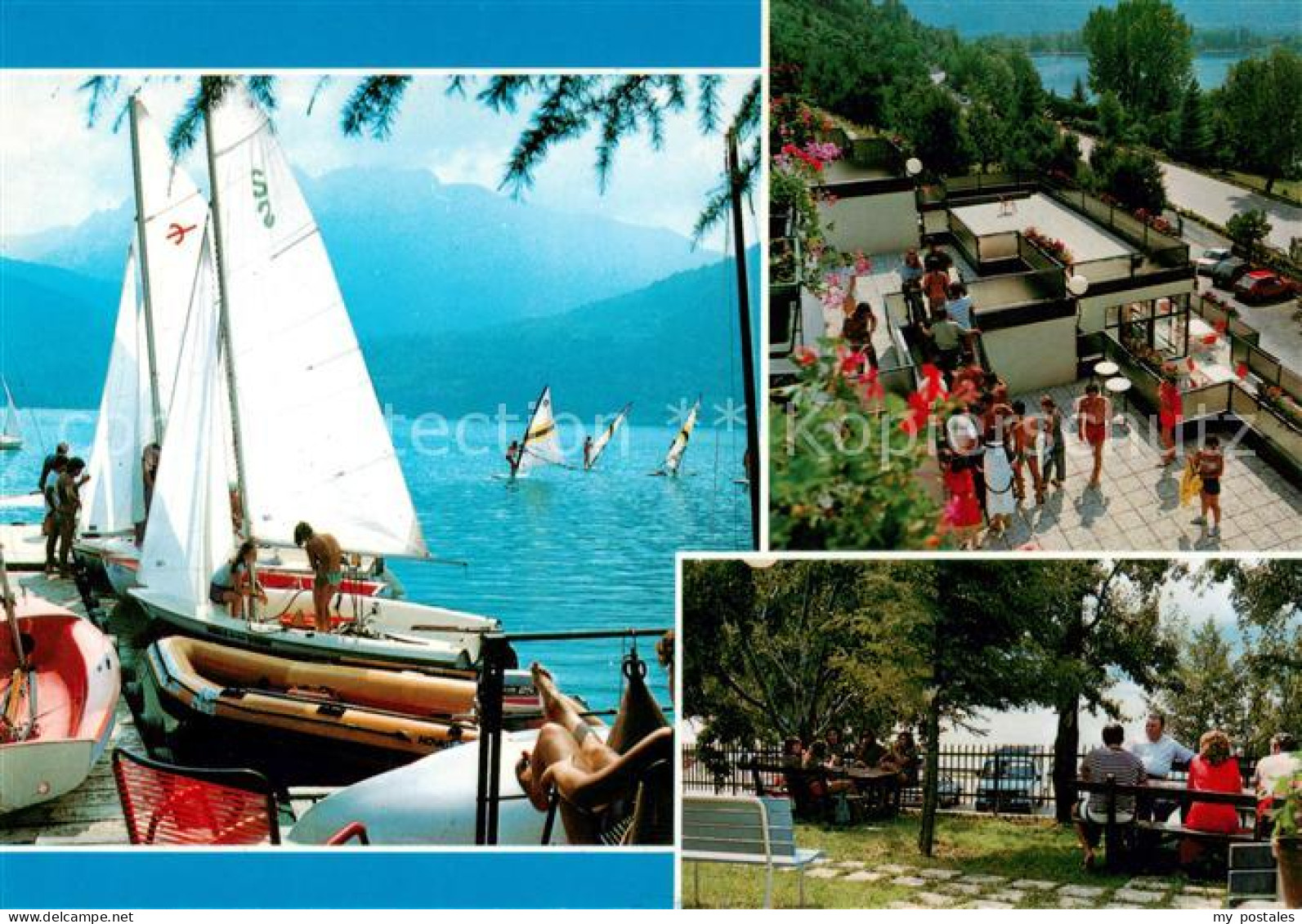 Tenna Trento IT Hotel Ristorante Le Terrazze Park Bootsliegeplatz