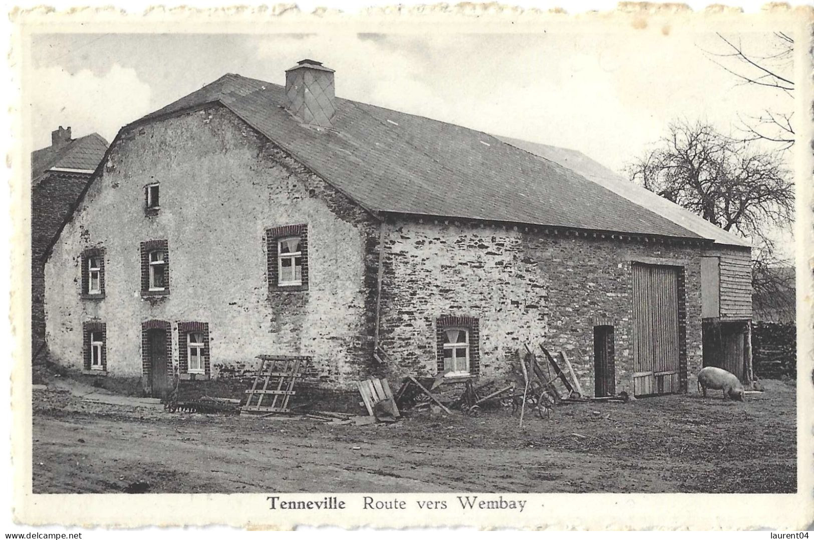 TENNEVILLE.  ROUTE VERS WEMBAY.