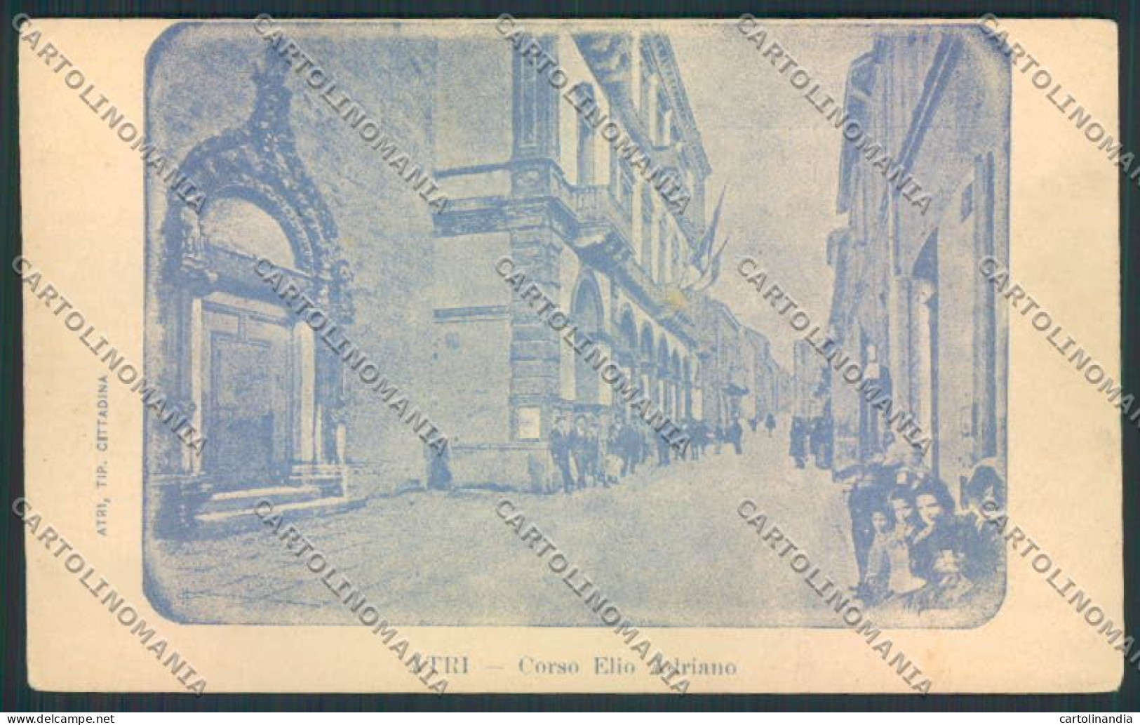 Teramo Atri cartolina MQ0076