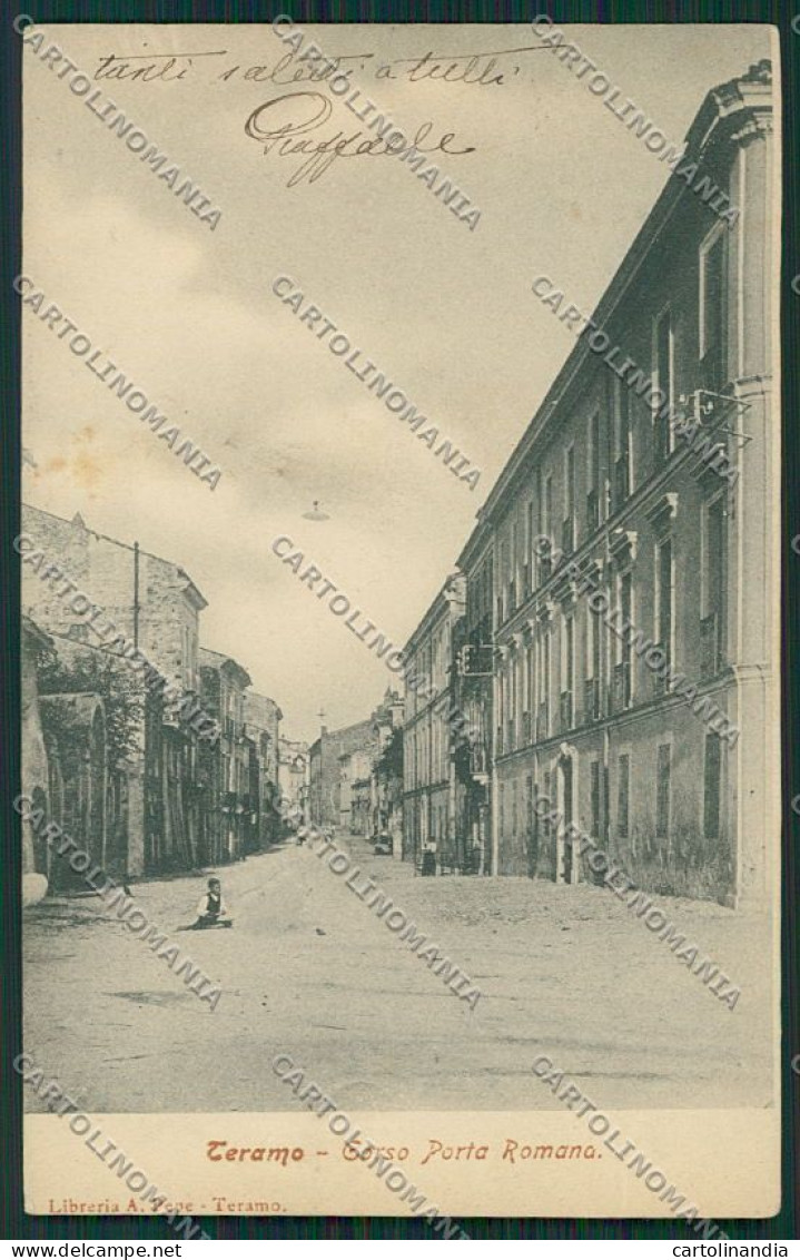 Teramo Città cartolina QQ4242