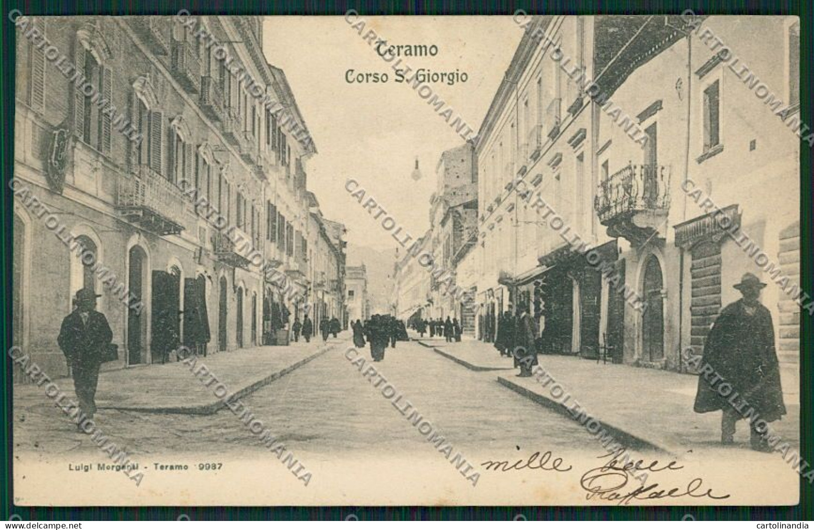Teramo Città cartolina QQ4272