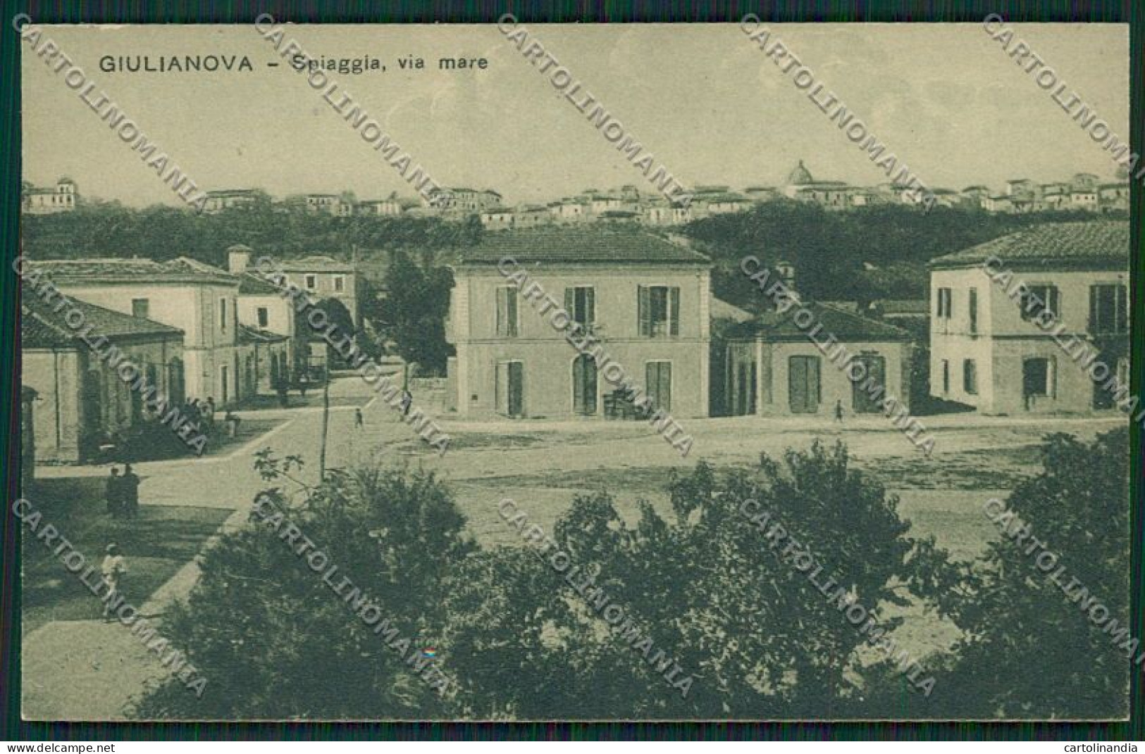 Teramo Giulianova cartolina QQ4287