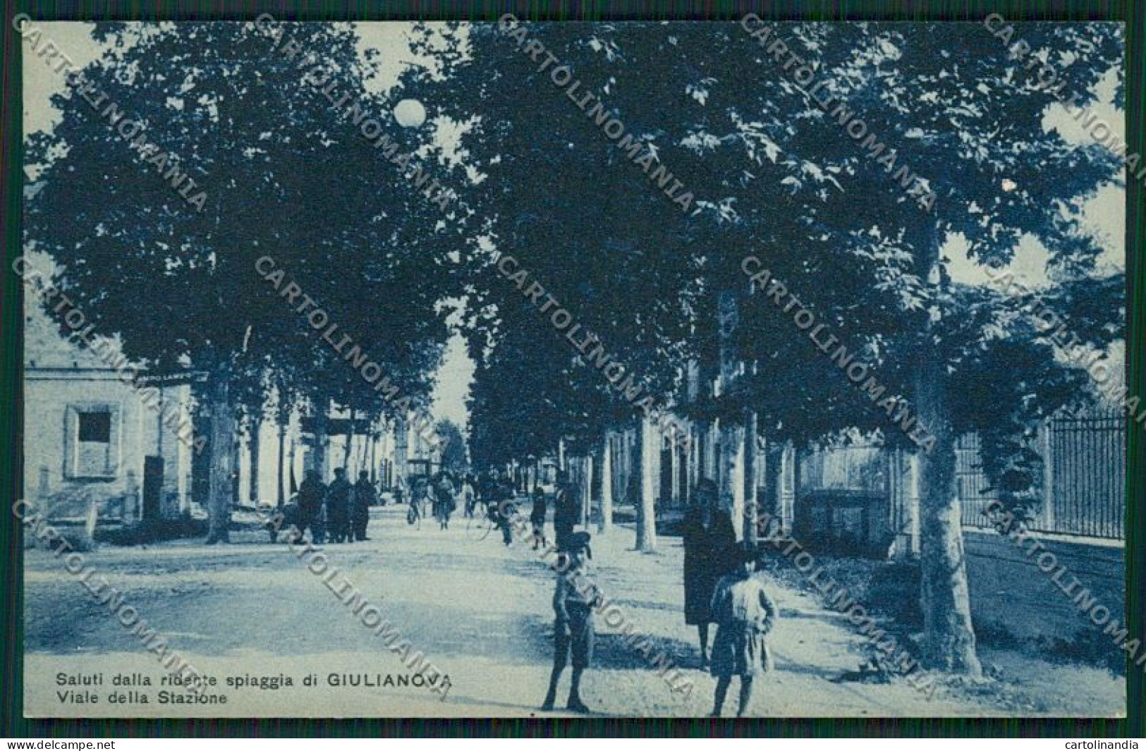 Teramo Giulianova cartolina QQ4304
