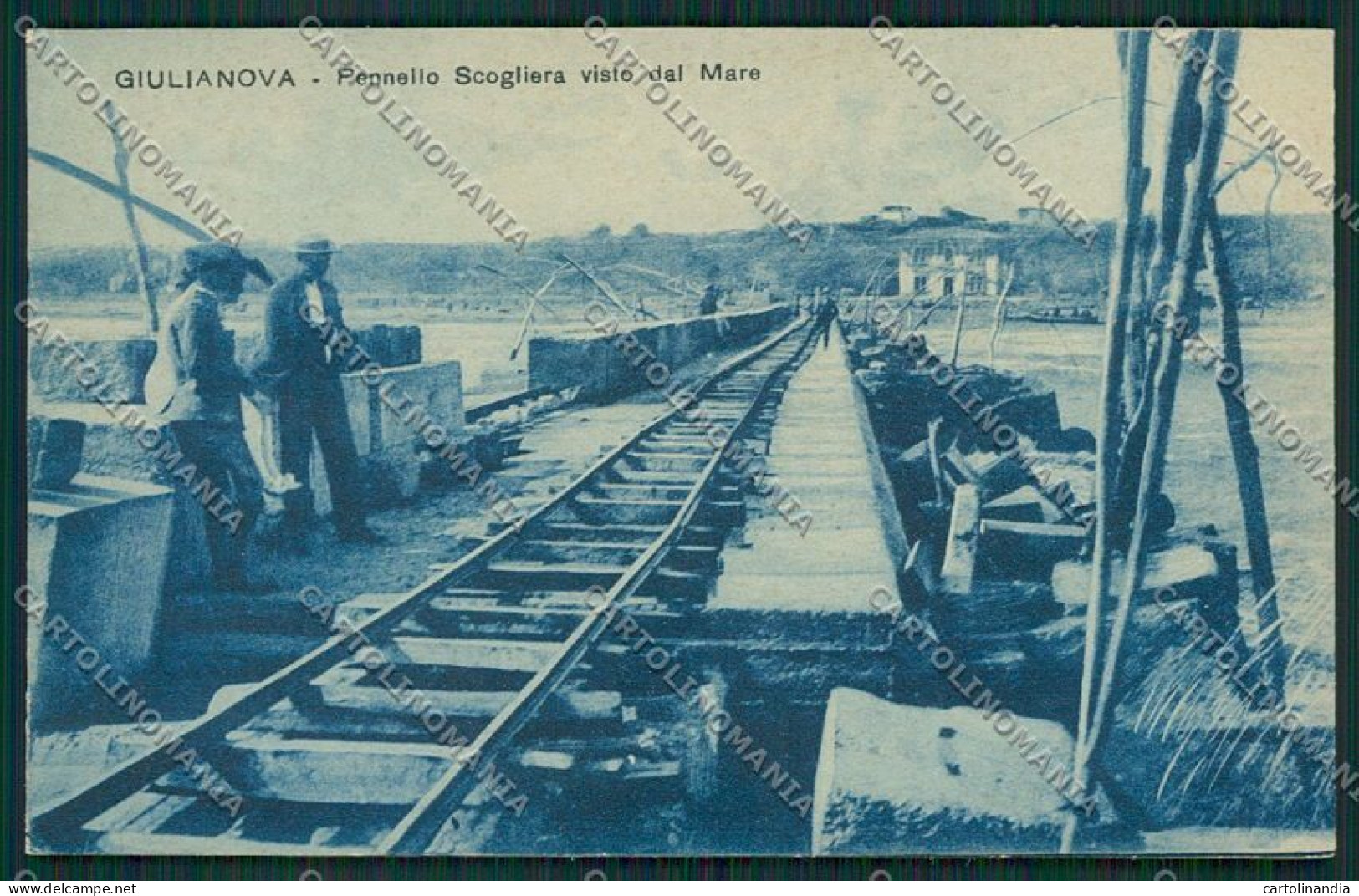 Teramo Giulianova cartolina QQ4305