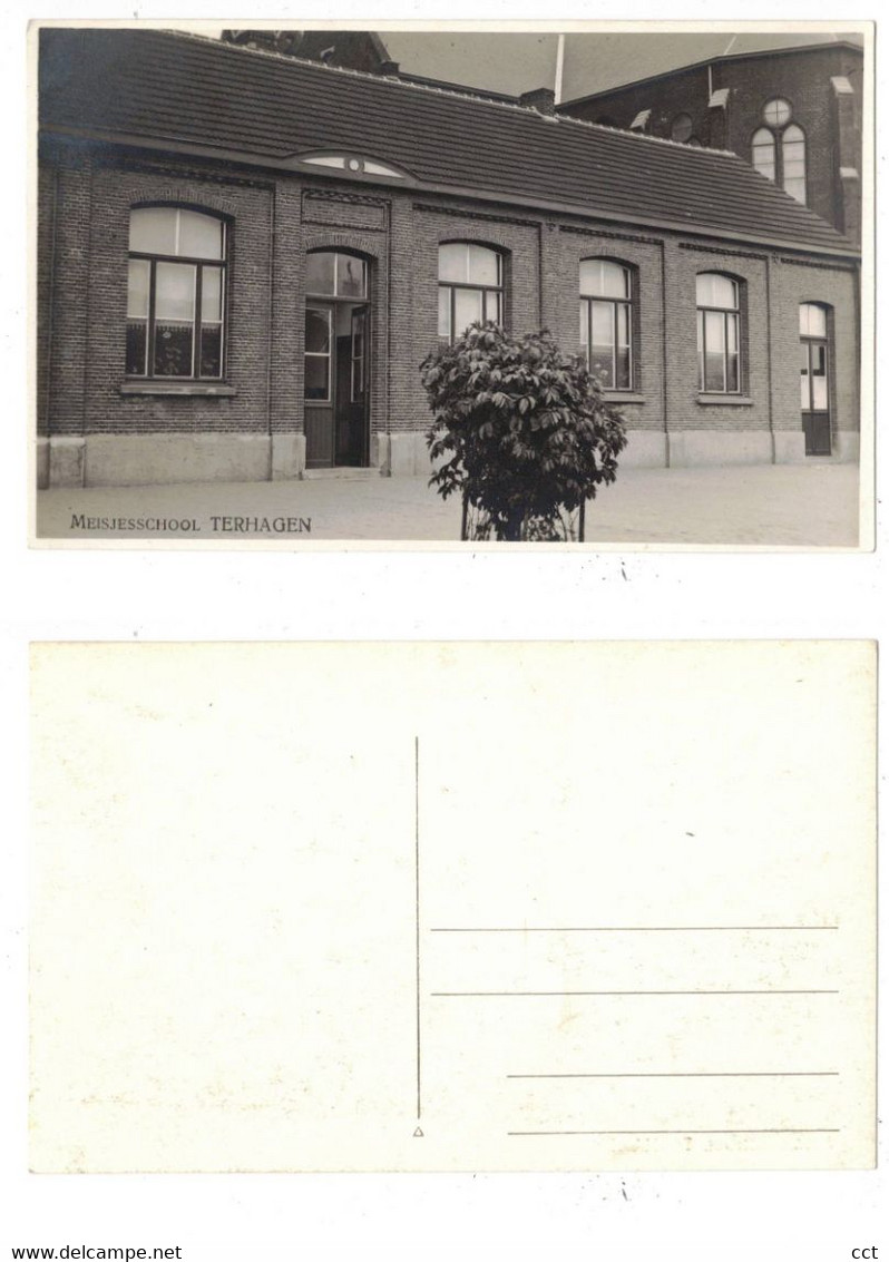 Terhagen   Rumst  FOTOKAART van de meisjesschool Terhagen