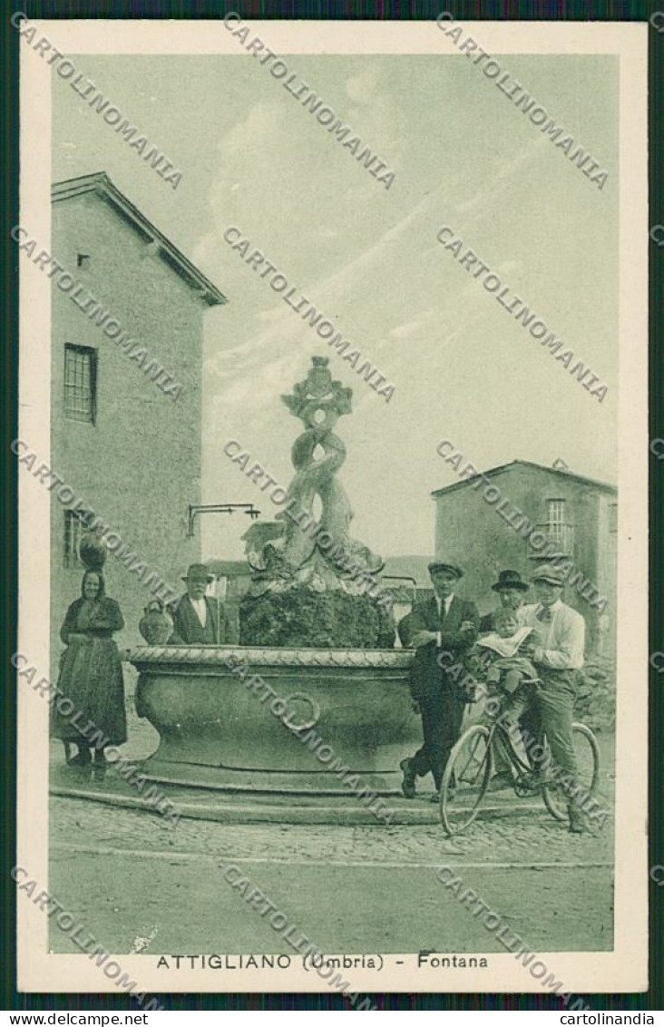 Terni Attigliano cartolina QK4555