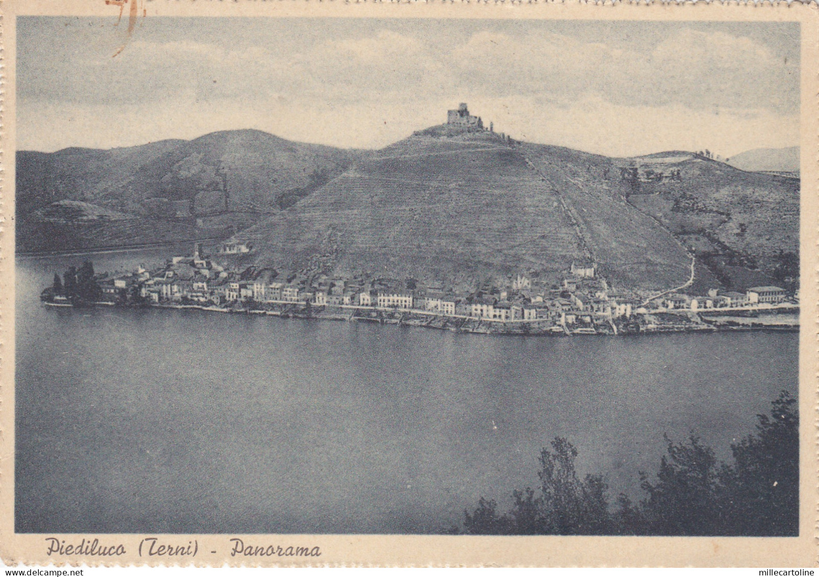 TERNI - Piediluco, Panorama 1950