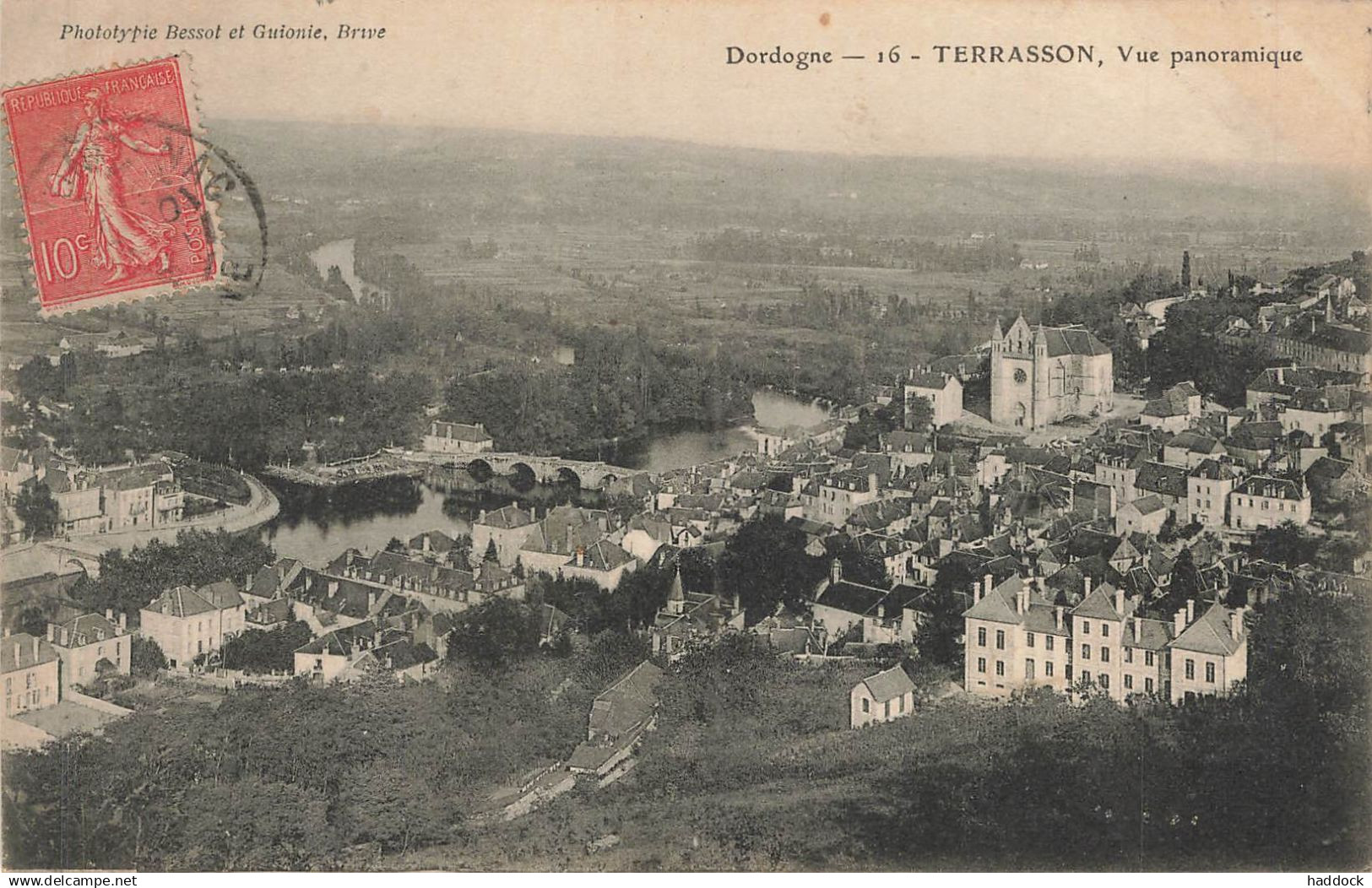TERRASSON : VUE PANORAMIQUE