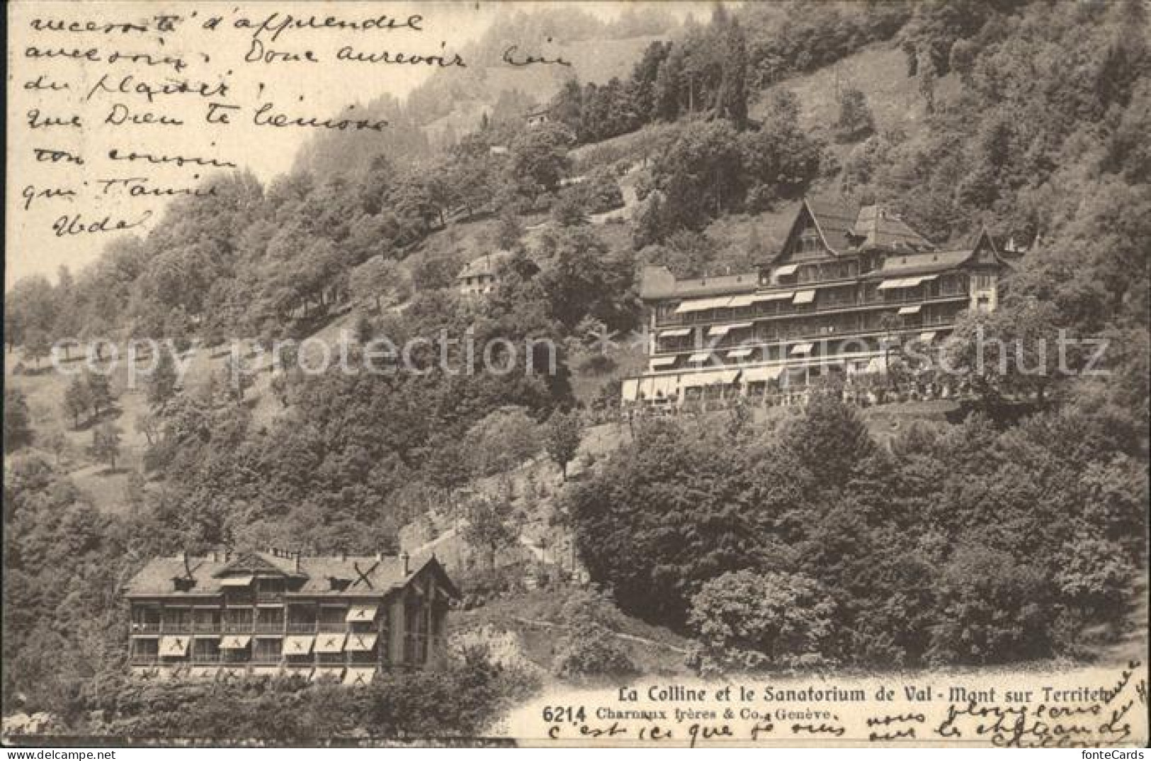 Territet Colline et Sanatorium Valmont