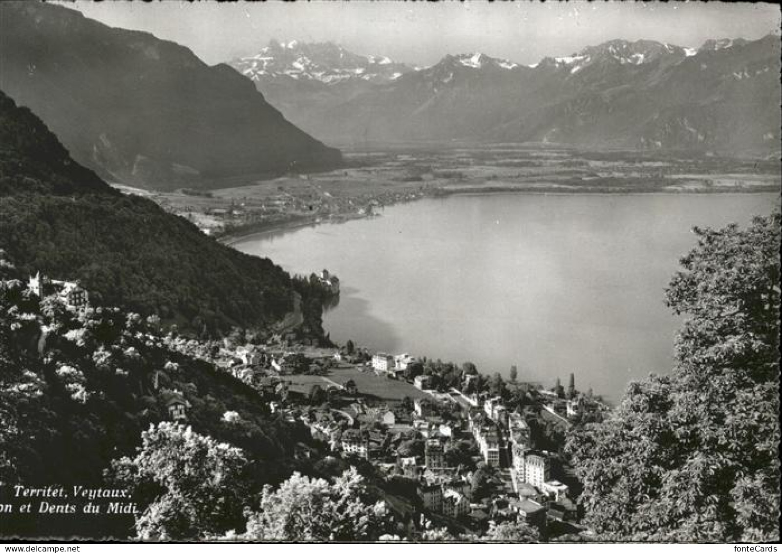 Territet-Veytaux See Alpen