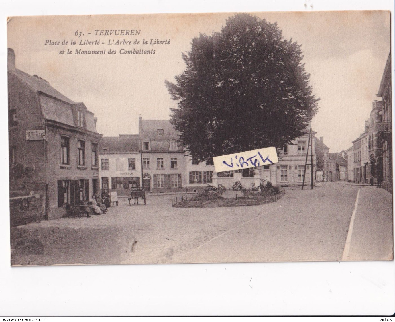 Tervuren :  place de liberté