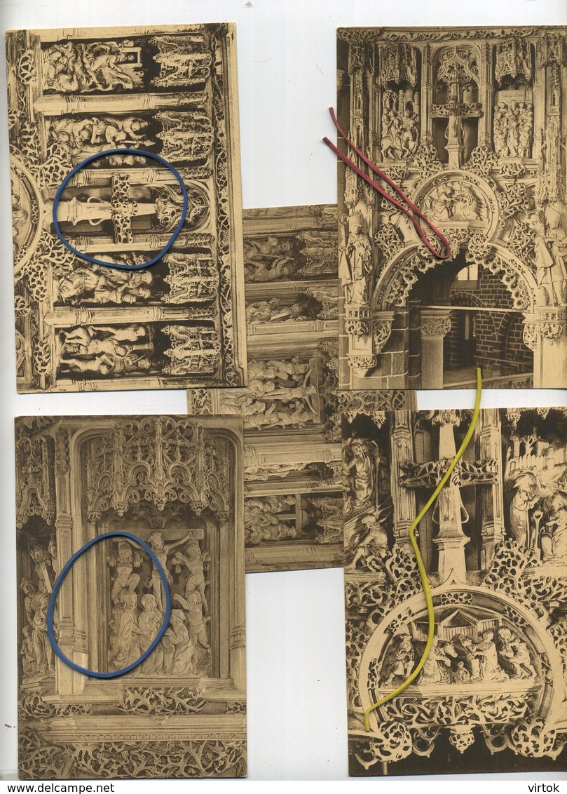 Tessenderlo  :  5  kaarten : het doxaal