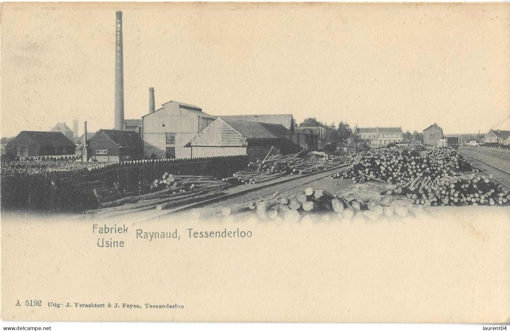 TESSENDERLO.  FABRIEK. USINE RAYNAUD.
