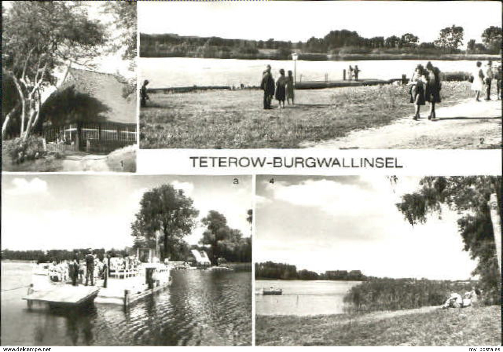 Teterow Mecklenburg Vorpommern Burgwallinsel  o