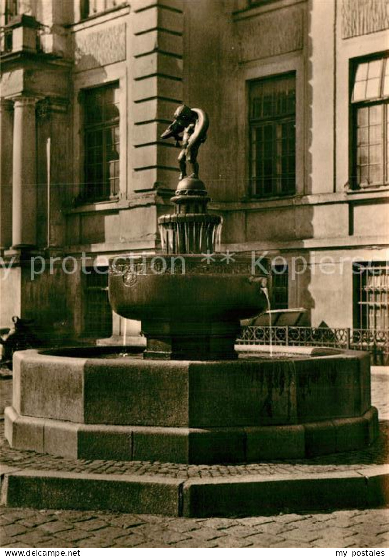 Teterow Mecklenburg Vorpommern Hechtbrunnen