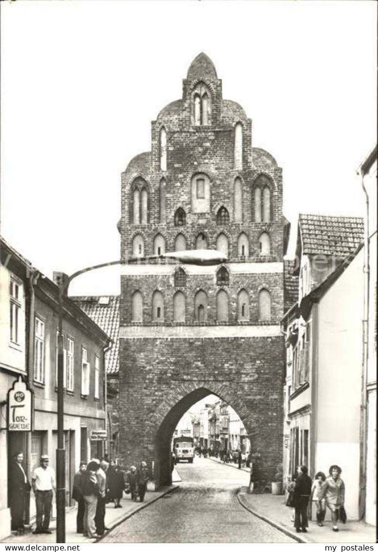 Teterow Mecklenburg Vorpommern Malchiner Torturm