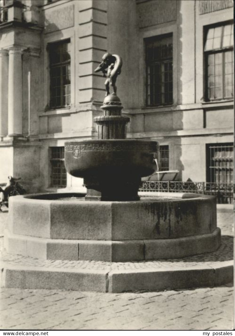 Teterow Mecklenburg Vorpommern Teterow Hechtbrunnen