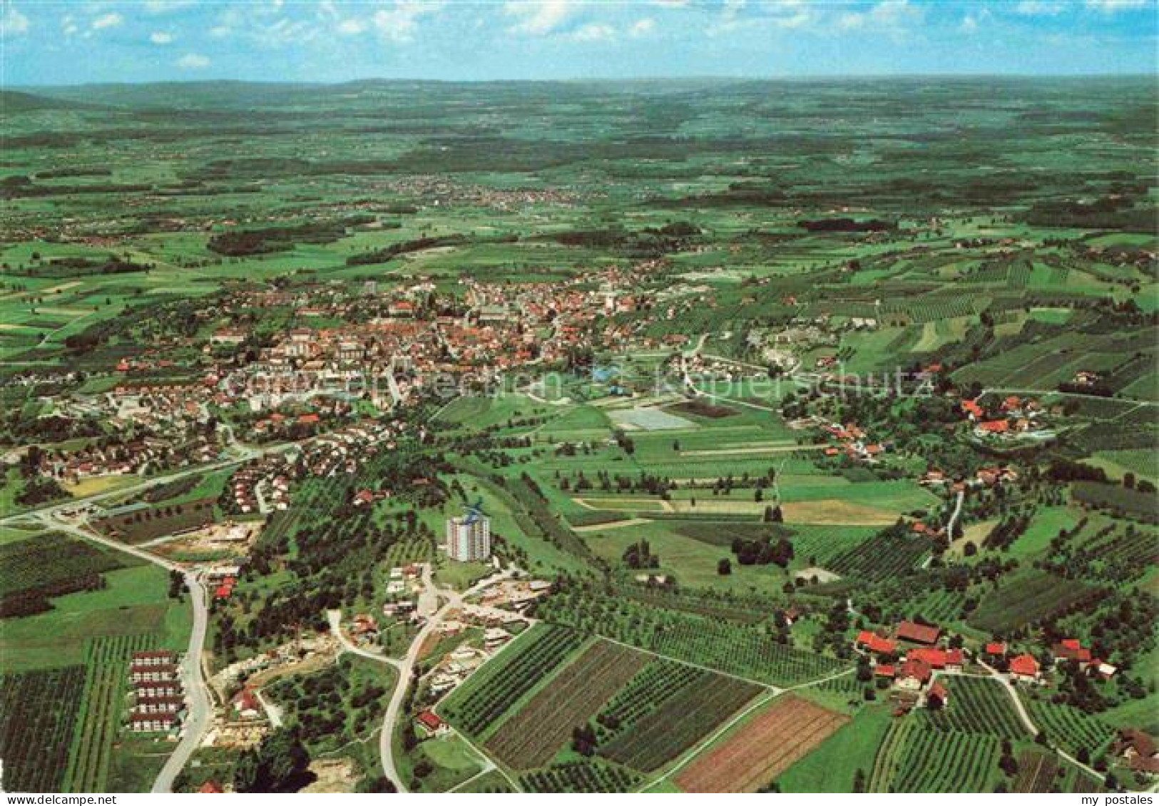 Tettnang Bodenseekreis BW Fliegeraufnahme
