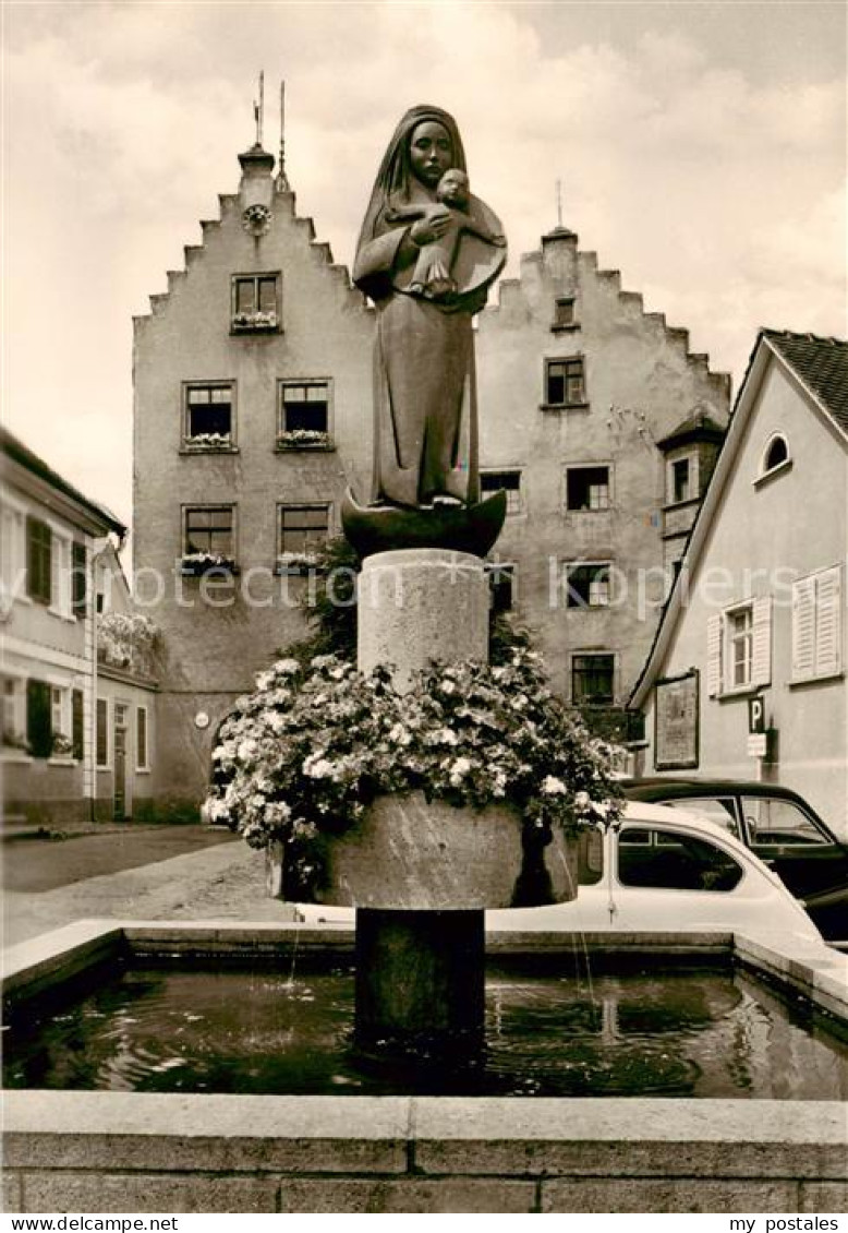 Tettnang Mariabrunnen mit Torschloss