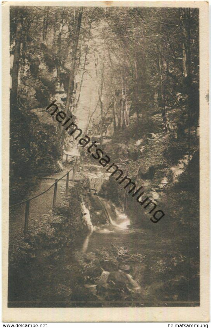 Teufelsschlucht zwischen Hägendorf und Langenbruck im Solothurner Jura - Verlag Verkehrs- und Verschönerungsverein Hägen