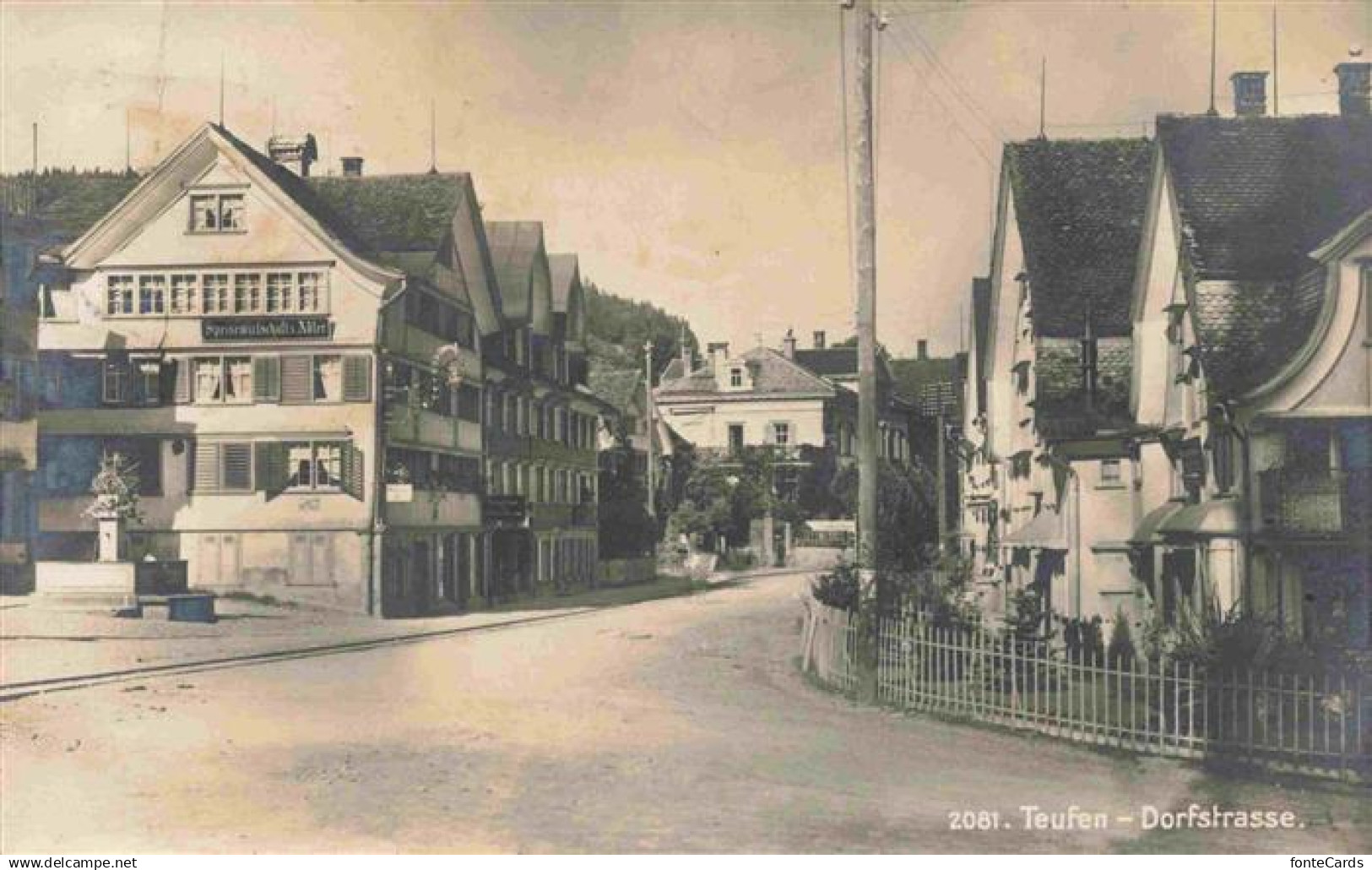 Teufen Appenzell AR Dorfstrasse