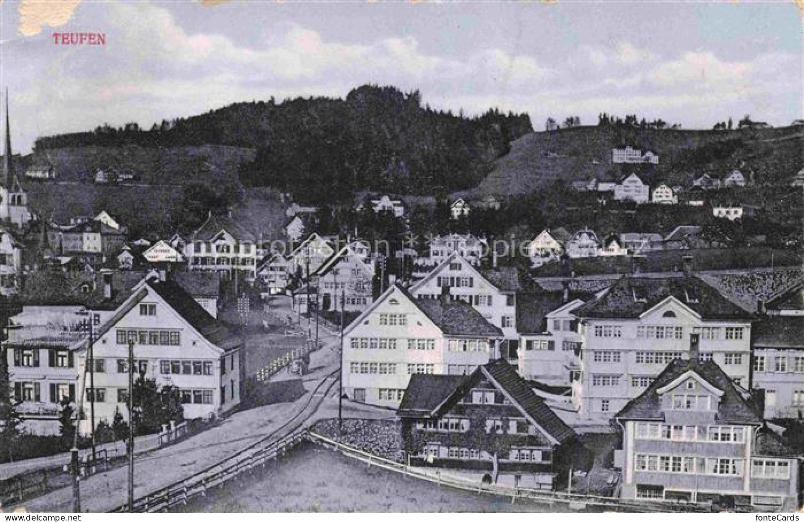 Teufen Appenzell AR Ortsansicht